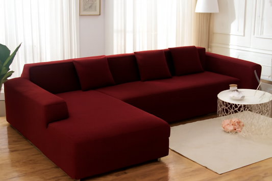 Premium Elastic Sofa Cover – Perfect Fit & Elegant Protection