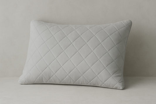 Premium Quilted Ball Fiber Pillow – Soft, Supportive & Durable