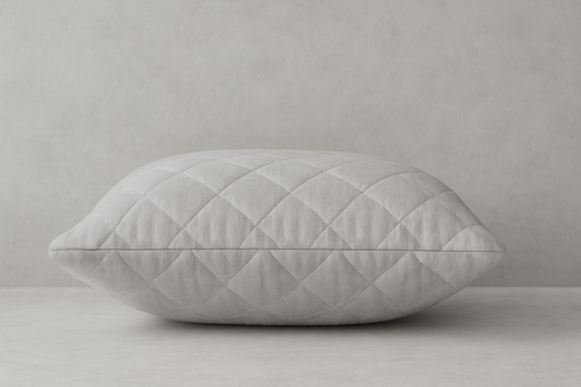 Premium Quilted Ball Fiber Pillow – Soft, Supportive & Durable