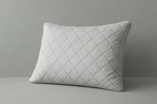 Premium Quilted Ball Fiber Pillow – Soft, Supportive & Durable