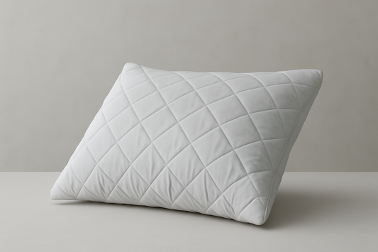 Premium Quilted Ball Fiber Pillow – Soft, Supportive & Durable
