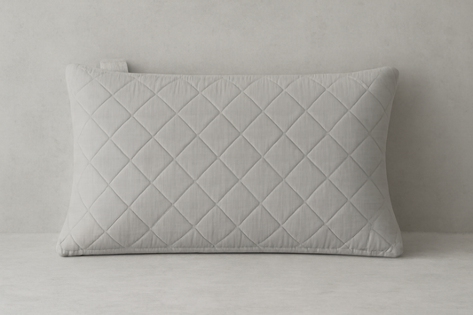 Premium Quilted Ball Fiber Pillow – Soft, Supportive & Durable